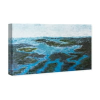 Wynwood Stüdyo Doğa ve Manzara Duvar Sanatı Tuval Baskılar 'Kereviz Jones-simon'ın Horizon' Dağlar-Mavi, Yeşil