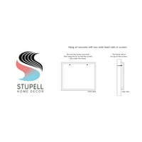 Stupell Industries Tarzı Tipografiye Dayanıyor Alıntı Tasarımcısı Glam Parfüm Çerçeveli Duvar Sanatı, 30, Tasarım
