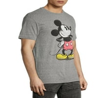 Mickey Erkek Lisanslı Kısa Kollu Tişört
