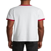 Walmart Erkek ve Büyük Erkek Zil Logosu ve Çim ve Bahçe grafikli tişört, 2'liPaket