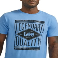 Lee® Erkek Kısa Kollu Grafik Tişört