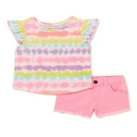 Garanimals Baby & Toddler Girls' Summer Time Fun Mi 'n Match Çocuk Paketi, 12 Parçalı Kıyafet Seti