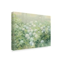Julia Purinton'dan 'Hydrangea Lane Flowers' Marka Güzel Sanatlar Tuval Sanatı