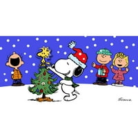 DaySpring Eğlenceli Kutulu Noel Kartları, Fıstık Snoopy Ağacı, 24pk