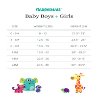 Garanimals Baby Boys Jogger Çoklu Paket, 4'lü Paket, 0 Aylık Bedenler