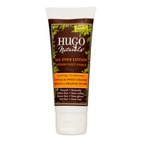 Losyonların Her Yerinde Hugo Naturals, Vanilya ve Tatlı Portakal, 3. Fl Oz