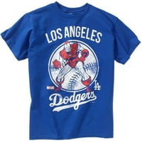 Los Angeles Dodgers Erkek Demir Adam Tişört