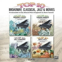 En iyi 10: En iyi Broadway, Klasik, Caz ve Filmler: Orta ila Erken Gelişmiş Piyano Düzenlemeleri