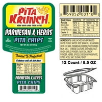 Pide Krunch Pide Cipsi - Parmesan ve Otlar