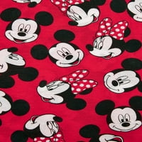 Disney Gençlerinin Mickey Minnie Toss Örgü Grafik Tankı