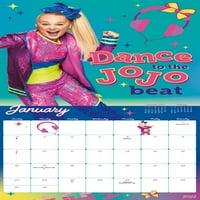 Trendler Uluslararası JoJo Siwa Duvar Takvimi