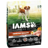 Yetişkin Köpekler için Gelişmiş Sağlık Bağışıklık Sağlığı Tavuk ve Süper Gıdalar Lezzet Kuru Köpek Maması, lb. Çanta
