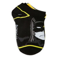 Batman Erkek Çorapları, 6'lı Paket, Gösteri Stili Yok, Beden S-L