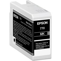 Epson UltraChrome PRO Mürekkep Kartuşu 25ML - Mat Siyah