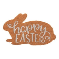 Mutlu Paskalya Tavşanı Paspas - Ev Dekorasyonu - Parça