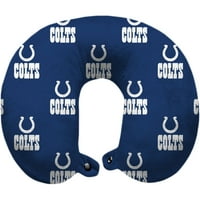 Lisanslı Polyester Dolgu Gevşeme Uneck Seyahat Yastığı, Indianapolis Colts