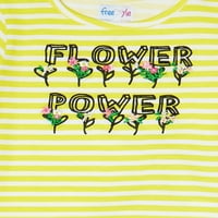 Freestyle Devrimi Kızlar Çiçek Gücü Mi Ve Maç, 6 Parçalı Kıyafet Seti, 4-12 Beden