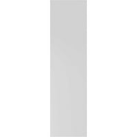 Ekena Millwork 1 8 W 50 H Gerçek Uyum PVC Üç Tahta Birleştirilmiş Tahta-n-Çıta Panjurlar w Z-Bar, Beyaz