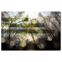 Pist Avenue Doğa ve Manzara Duvar Sanatı Tuval Baskılar 'Mount Europa' Orman Manzaraları-Kahverengi, Yeşil