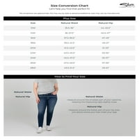 Gümüş Jeans A.Ş. Artı Boyutu Erkek Arkadaşı Orta Yükselişi Kısa Bel Boyutları 12-24