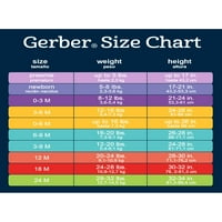 Gerber® Erkek veya Kız Bebek Cinsiyet Ayrımı Gözetmeyen Pantolon, 2'li Paket