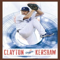 Los Angeles Dodgers-Clayton Kershaw Duvar Posteri, 22.375 34