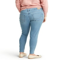 Levi Strauss & Co.'nun imzası. Kadın Orta Rise Süper Skinny Jeans