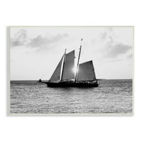 Stupell, Okyanusta Yelken Açan Geleneksel Gemiyi Deniyor Siyah Beyaz Fotoğrafçılık, 10, Debbie O'dell'in Tasarımı