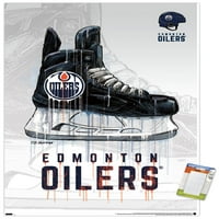 Edmonton Oilers - Damla Paten Duvar Posteri, 22.375 34