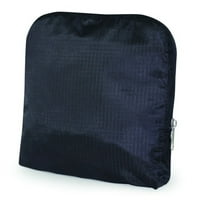 Paketlenebilir Sırt Çantası Basit Hafif Sırt Çantası Katlanabilir Kompakt Seyahat çantası, Siyah
