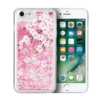 Köpüklü Şelale Kiraz Çiçekleri Apple iPhone Plus veya iPhone Plus için Koruyucu Telefon Kılıfı