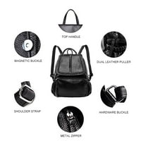 Cabrio Deri Sırt çantası Kadınlar için Seyahat Okul İş Çantası Rahat omuzdan askili çanta Sırt Çantası Kızlar için
