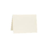 LUXPaper Katlanmış Kart, 7, Doğal Beyaz, Paket