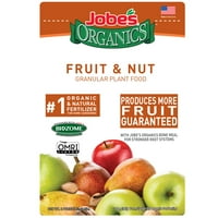 Jobe's Organics Yıllıklar ve Çok Yıllıklar Granül Bitki Besinleri, 8 lbs, 3-5-4